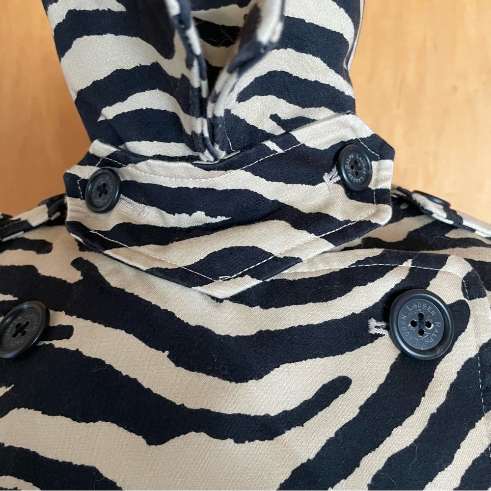 Vintage Lauren Zebra-Print Jacket - image 5